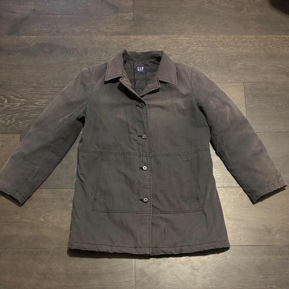 vintage GAP Women's Dark Quilted Coat